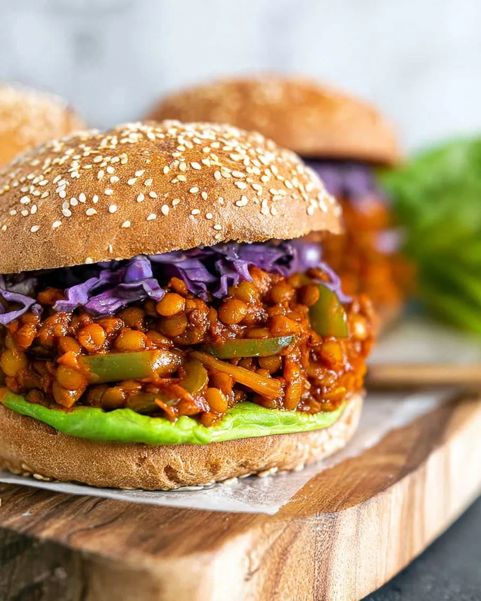 Easy Meatless Lentil Sloppy Joes: A Healthy Family Dinner